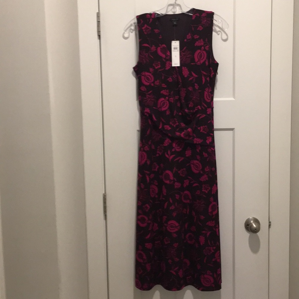 Sleeveless Dress 👗 ,size- 0, Purple /Pink,lined